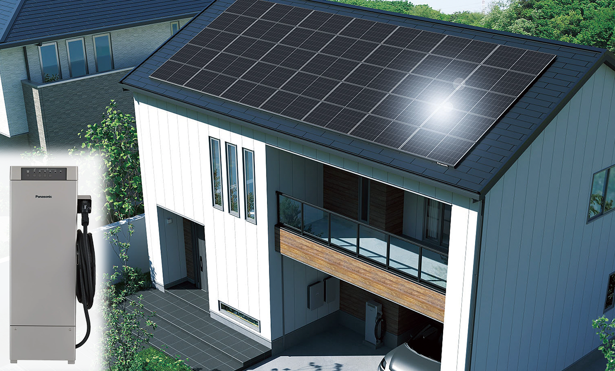 太陽電池･蓄電池･V2H　Vehicle to Home