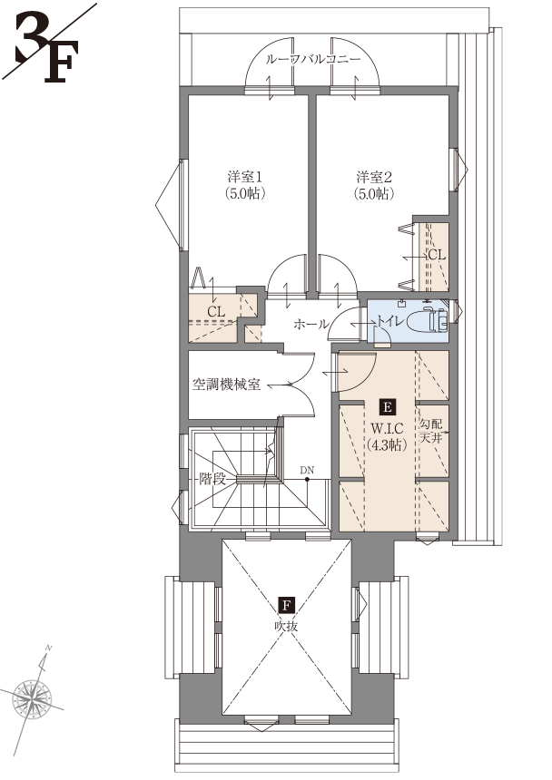 3階　間取り