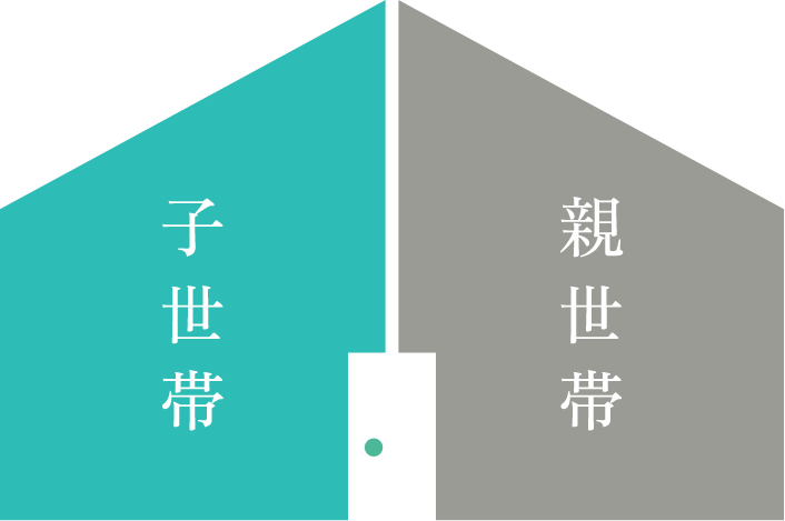 子世帯 親世帯