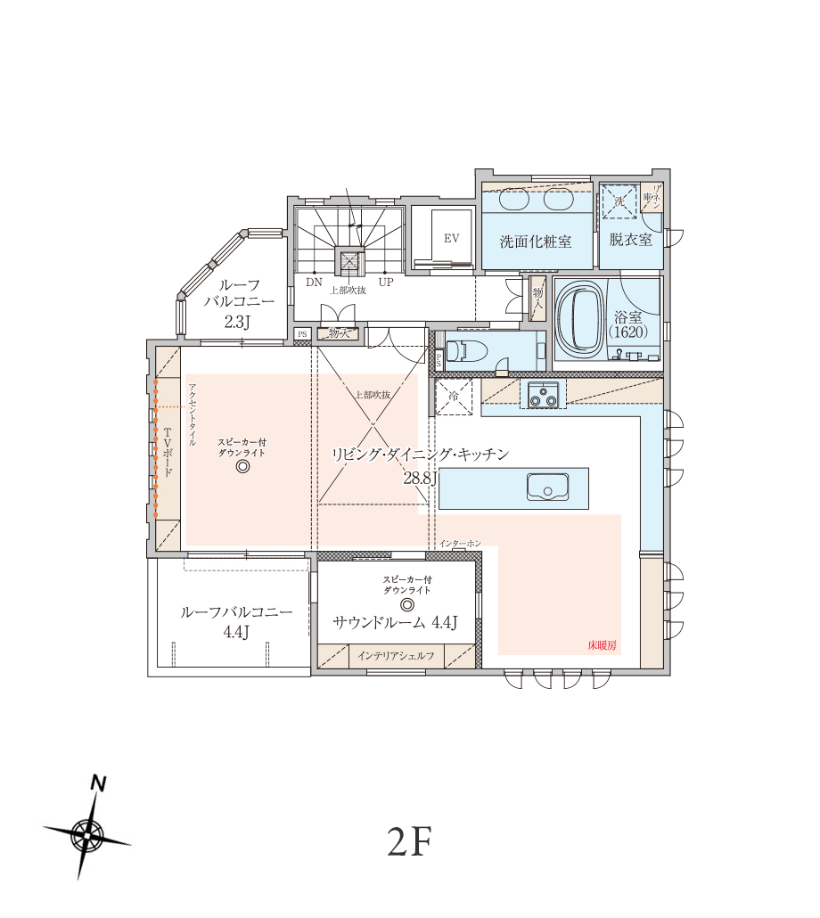 2F 間取り図